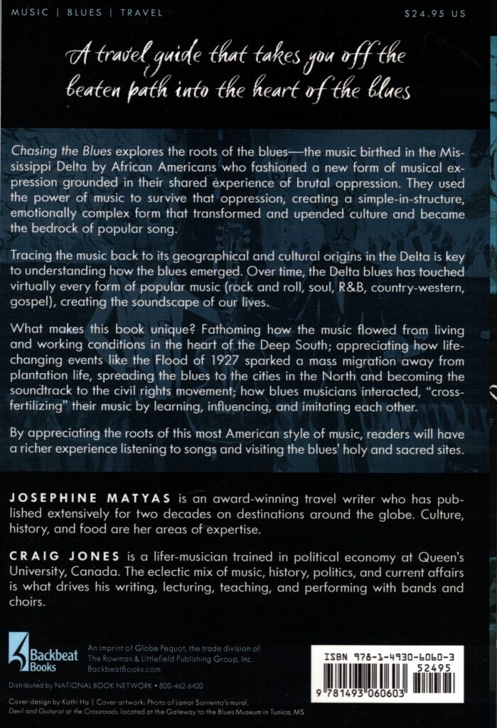 Chasing the Blues back book cover